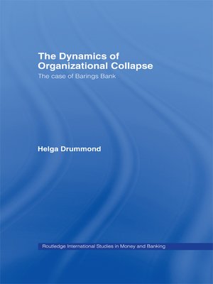 cover image of The Dynamics of Organizational Collapse